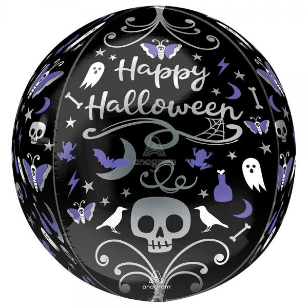 Happy Halloween Rund Folieballon