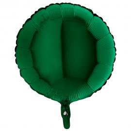 Folieballon Rund Mørkegrøn