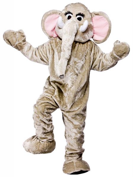Elefant Deluxe Maskot Kostume