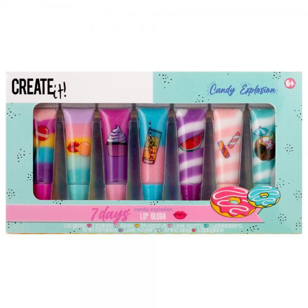 Lipgloss Candy 7-pak