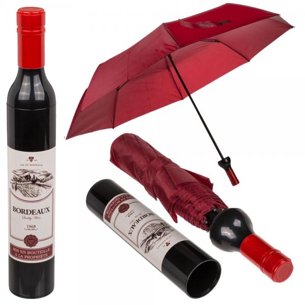 Sammenklappeligt Paraply Vinflaske