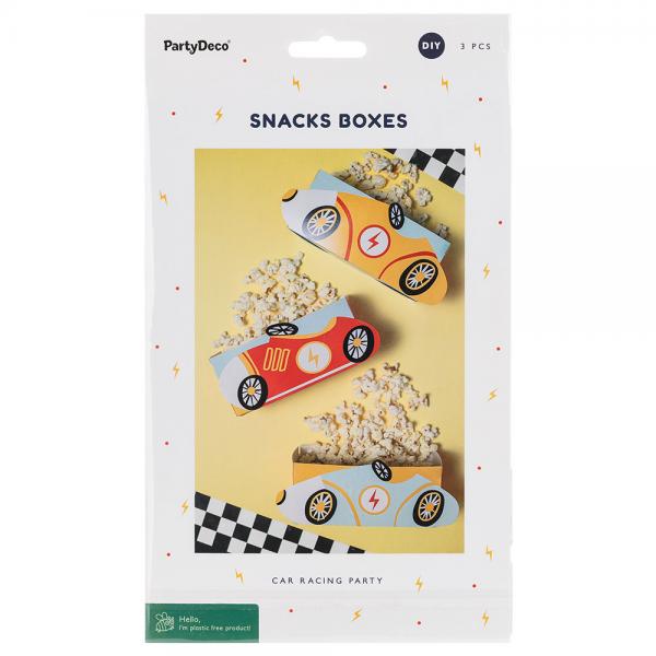 Snacksbox Racerbiler 6-pak