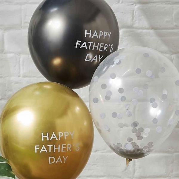 Happy Fathers Day Ballonbuket Best Dad Ever
