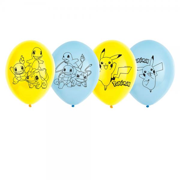 Pokemon Balloner Bl og Gule