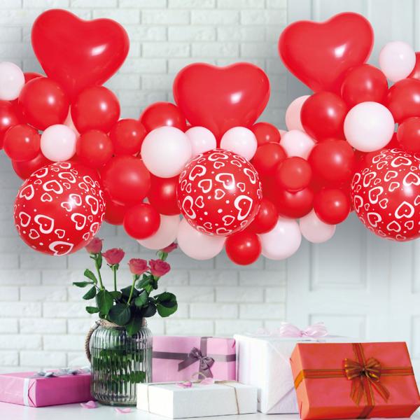 DIY Ballonguirlande Love