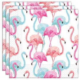 Tropical Flamingo Servietter