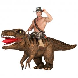 Oppustelig Dinosaur Kostume