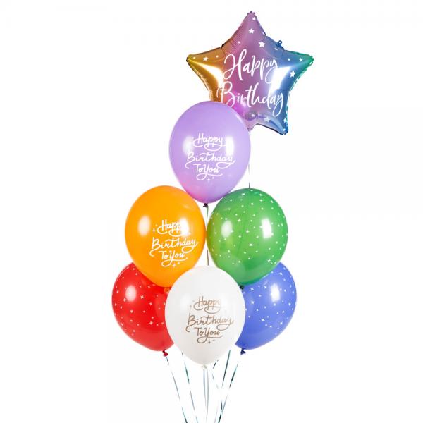 Latexballoner Happy Birthday To You Mix