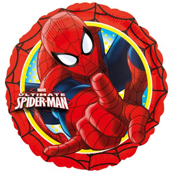 Rund Folieballon Spiderman