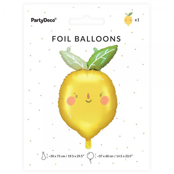 Folieballon Citron