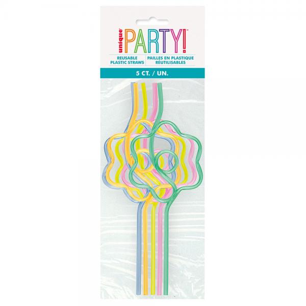 Swirly Straws Sugerr 5-pak