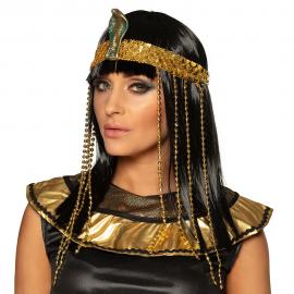 Egyptisk Paryk med Pandebånd