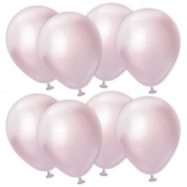 Miniballoner Chrome Pink Gold 100-pak