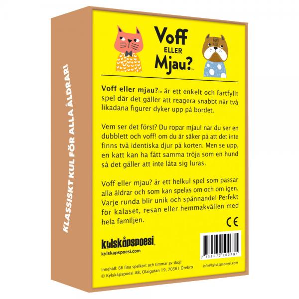 Voff Eller Mjau Spil