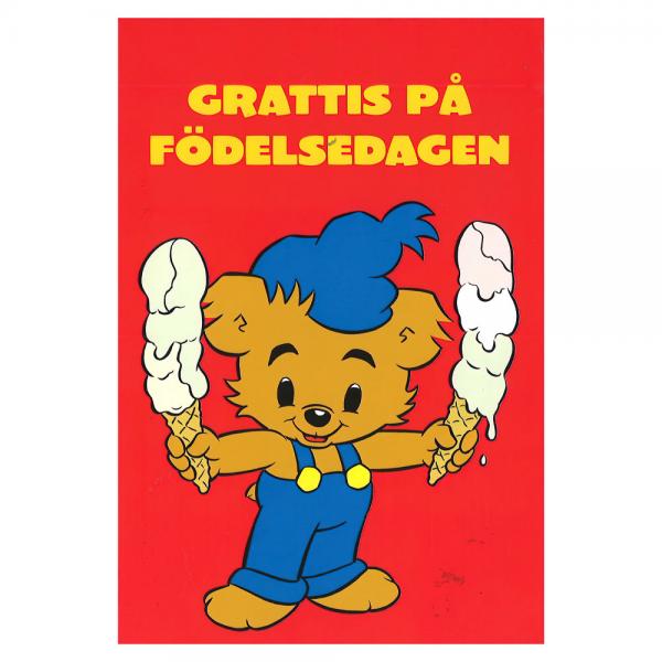 Bamse Lyknskningskort