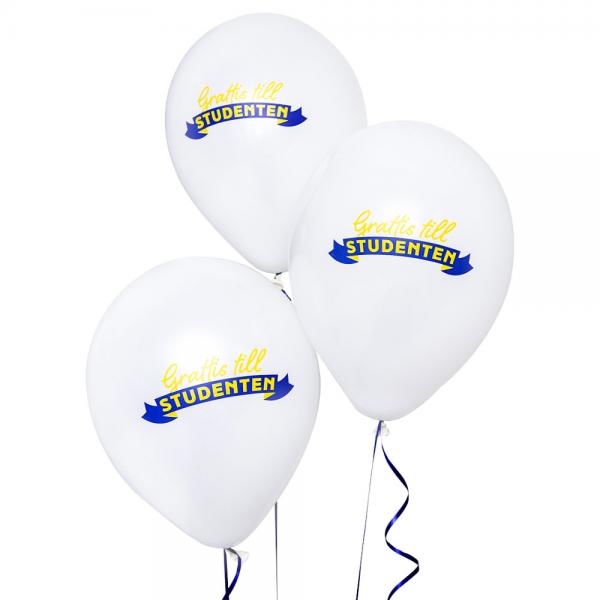 Latexballoner Grattis Till Studenten