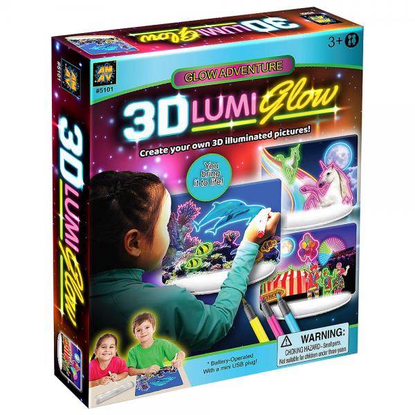 3D Ritplade Lumi Glow Adventure