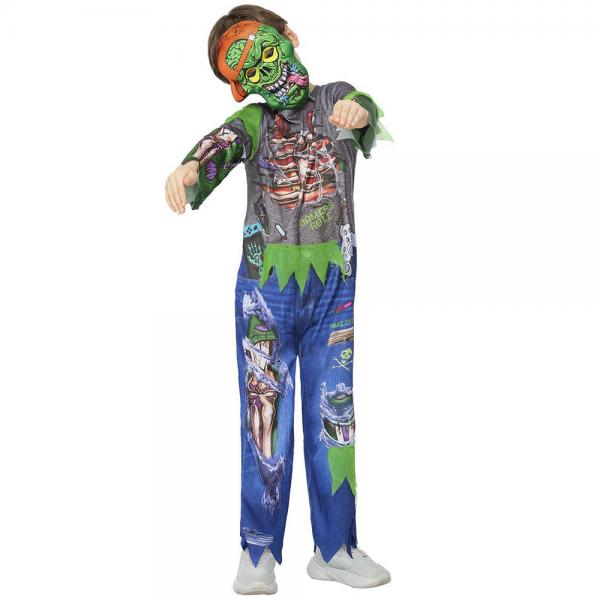 Zombie Gamer Kostume Brn