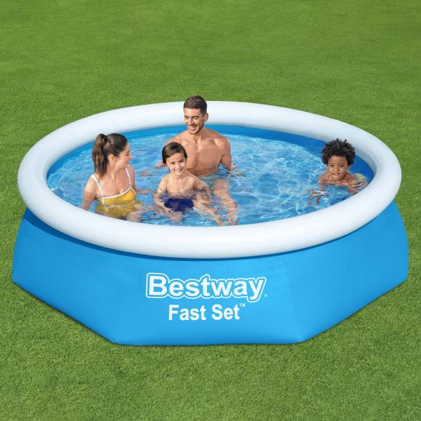 Bestway Oppustelig Pool med Filter Fast St