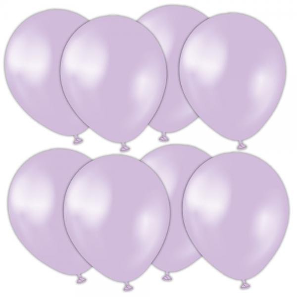 Latexballoner Pearl Lilac 13 cm 25-pak