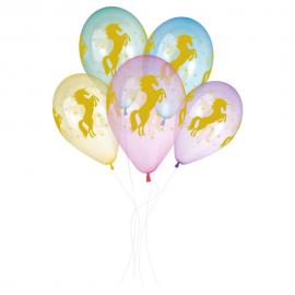 Latexballoner Golden Unicorn