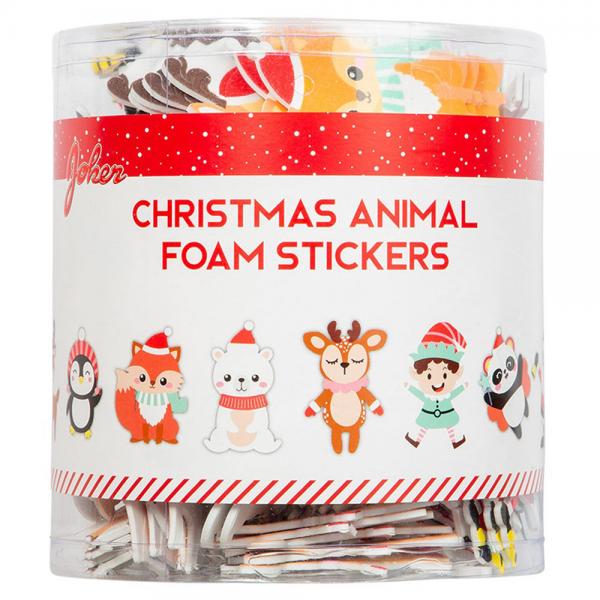 Foam Stickers Juleboks Stor