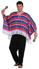 Mexicansk Poncho Kostume