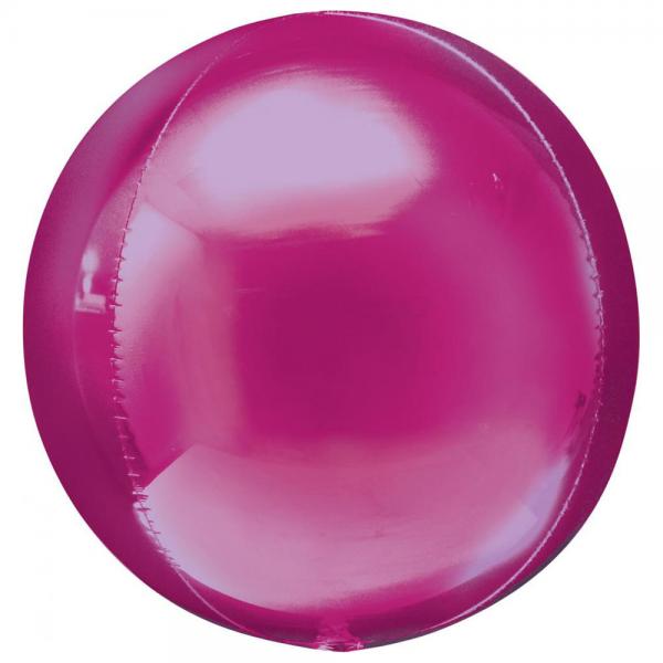 Folieballon Orbz Rosa