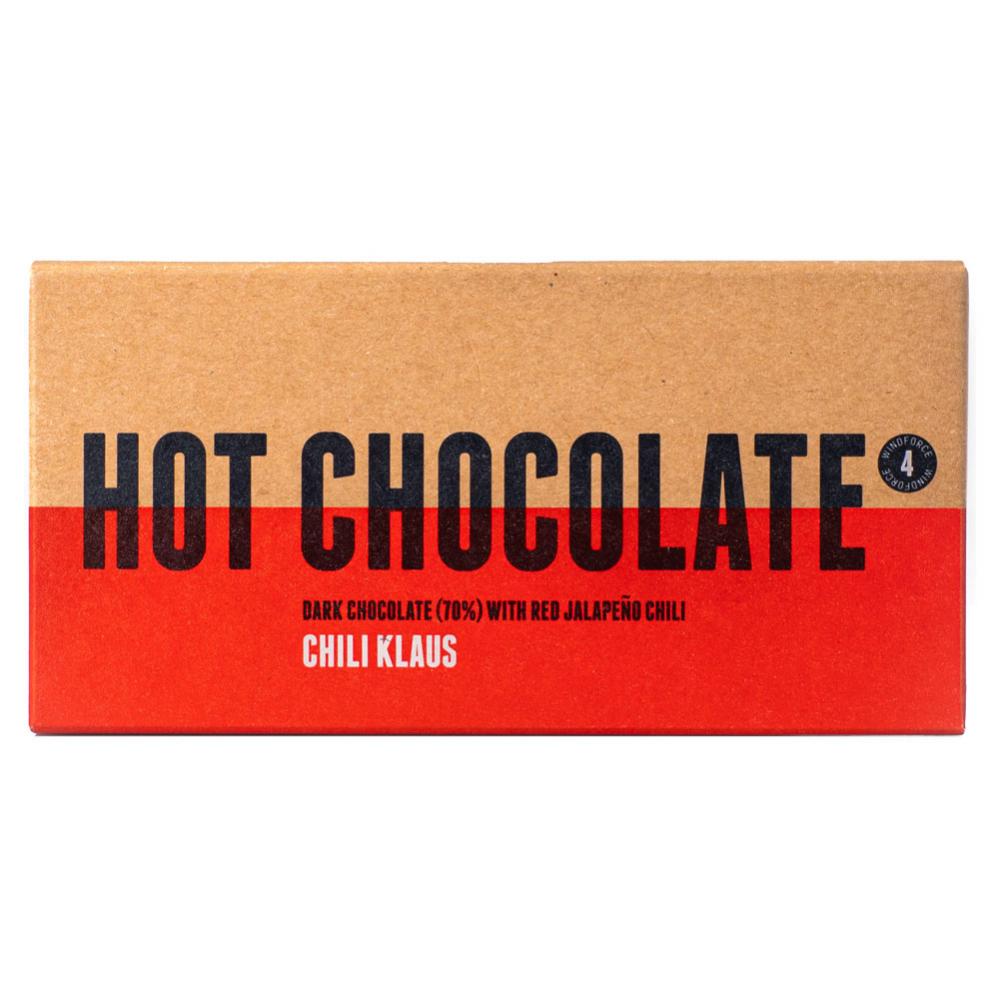 Chili Klaus Dark Chocolate Red Jalapeño Partyhallen.dk