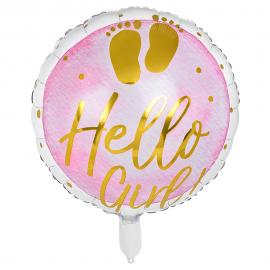 Folieballon Hello Girl