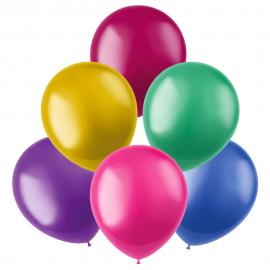 Latexballoner 50-pak Metallic Shimmer