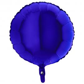 Folieballon Rund Mørkeblå