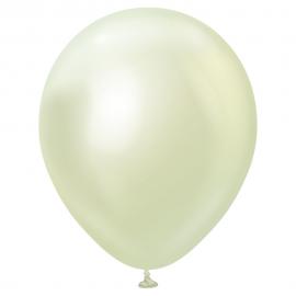 Latexballoner Chrome Green Gold