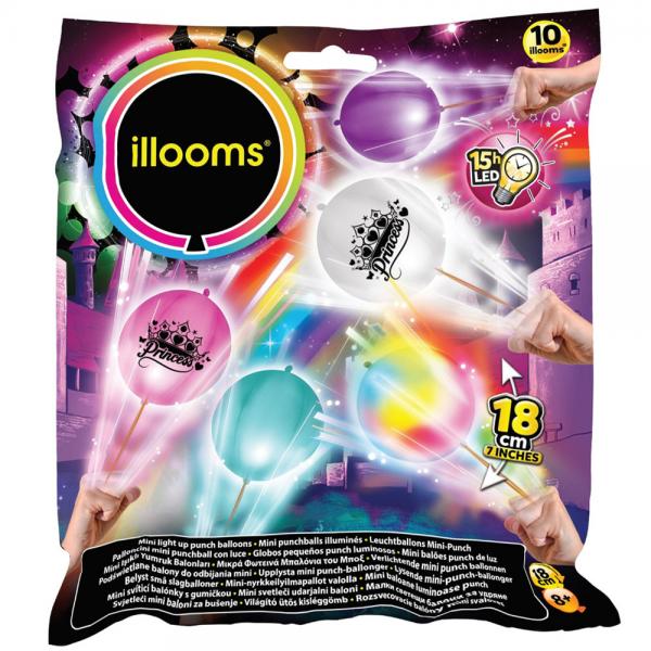 LED Mini Punch-Balloner Princess