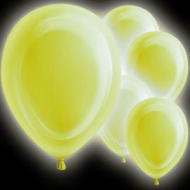 LED Balloner Gul