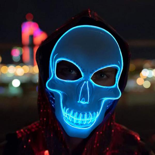 Ddningehoved LED Maske Rd