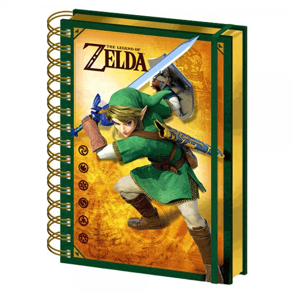 Zelda Notebook 3D