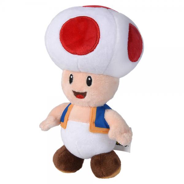 Toad Super Mario Plys 20 cm