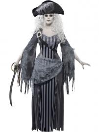 Prinsesse Piratkvinde Spøgelse Kostume Medium