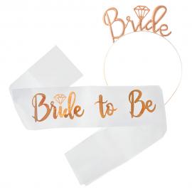 Bride To Be Ordensbånd og Hårbøjle