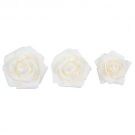 Hvide Kunstige Roser