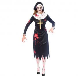 Kostume Zombie Nonne Medium