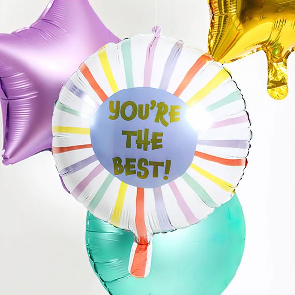 Folieballon Youre The Best