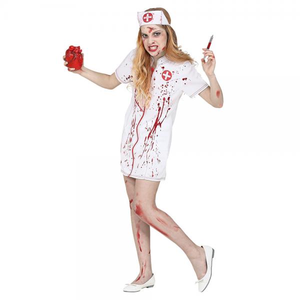 Zombie Sygeplejerske Brnekostume