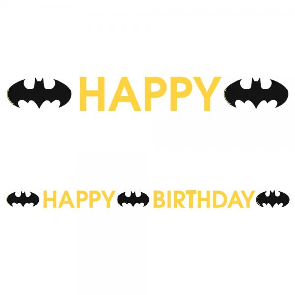 Batman Dawn Happy Birthday Guirlande