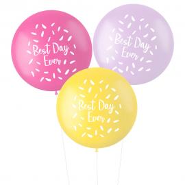 Balloons XL Best Day Ever Pastel Mix