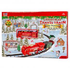 Christmas Travel Train Togsæt