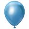 Blå Mini Chrome Balloner
