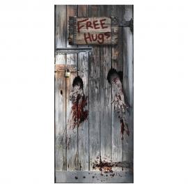Dørdekoration Halloween Free Hugs
