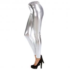 Leggings Sølv Metallic